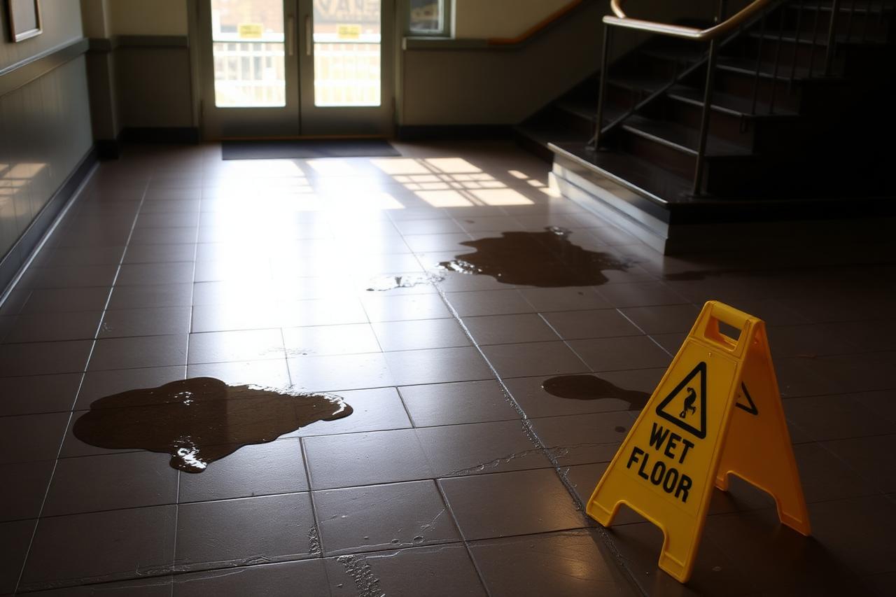 Slip, trip & fall scenes